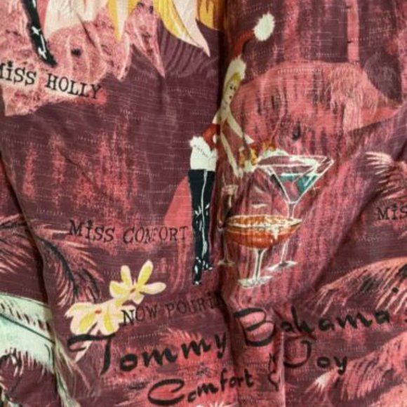 Christmas Tommy Bahama Shirt Size S - Picture 3 of 4